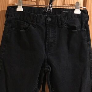 PacSun Men's Dark Black Skinny Jeans